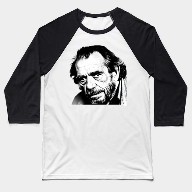 Bukowski Baseball T-Shirt by TshirtMA